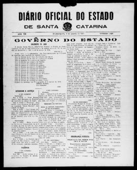 Diário Oficial do Estado de Santa Catarina. Ano 7. N° 1928 de 09/01/1941