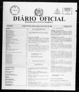 Diário Oficial do Estado de Santa Catarina. Ano 74. N° 18327 de 25/03/2008
