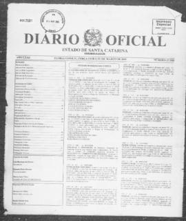 Diário Oficial do Estado de Santa Catarina. Ano 72. N° 17588 de 01/03/2005
