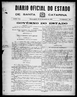 Diário Oficial do Estado de Santa Catarina. Ano 3. N° 820 de 29/12/1936