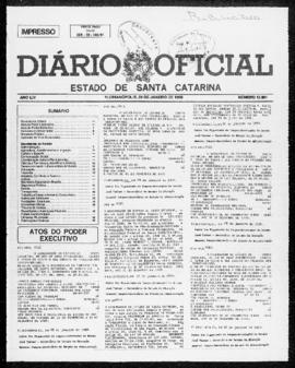 Diário Oficial do Estado de Santa Catarina. Ano 54. N° 13861 de 09/01/1990