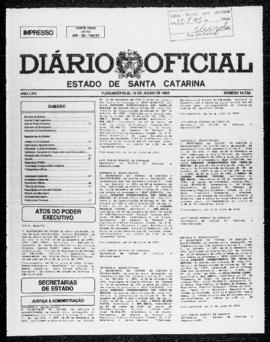 Diário Oficial do Estado de Santa Catarina. Ano 58. N° 14732 de 19/07/1993