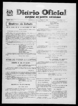 Diário Oficial do Estado de Santa Catarina. Ano 30. N° 7426 de 21/11/1963
