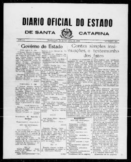 Diário Oficial do Estado de Santa Catarina. Ano 1. N° 165 de 25/09/1934