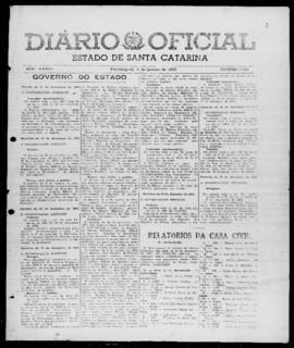 Diário Oficial do Estado de Santa Catarina. Ano 28. N° 6960 de 02/01/1962