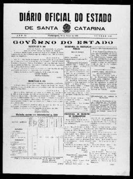 Diário Oficial do Estado de Santa Catarina. Ano 6. N° 1443 de 13/03/1939