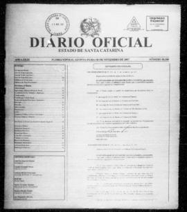 Diário Oficial do Estado de Santa Catarina. Ano 73. N° 18240 de 01/11/2007