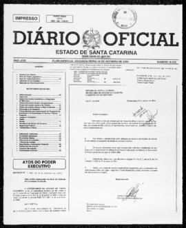 Diário Oficial do Estado de Santa Catarina. Ano 67. N° 16515 de 09/10/2000