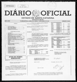 Diário Oficial do Estado de Santa Catarina. Ano 68. N° 16623 de 19/03/2001