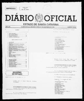 Diário Oficial do Estado de Santa Catarina. Ano 65. N° 16059 de 07/12/1998