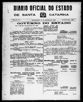 Diário Oficial do Estado de Santa Catarina. Ano 4. N° 1021 de 18/09/1937