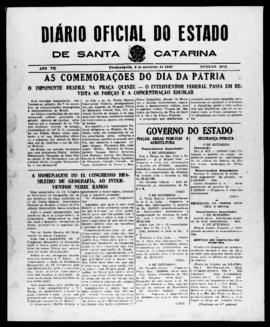 Diário Oficial do Estado de Santa Catarina. Ano 7. N° 1844 de 09/09/1940
