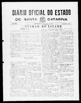 Diário Oficial do Estado de Santa Catarina. Ano 21. N° 5290 de 11/01/1955
