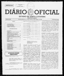 Diário Oficial do Estado de Santa Catarina. Ano 68. N° 16646 de 24/04/2001