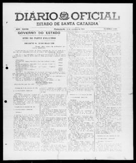Diário Oficial do Estado de Santa Catarina. Ano 28. N° 6908 de 13/10/1961