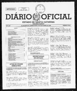 Diário Oficial do Estado de Santa Catarina. Ano 66. N° 16257 de 23/09/1999
