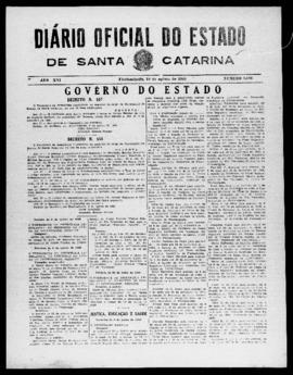 Diário Oficial do Estado de Santa Catarina. Ano 16. N° 3996 de 10/08/1949