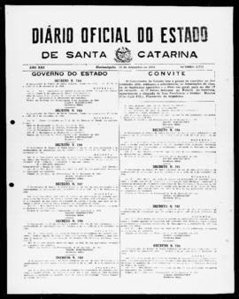 Diário Oficial do Estado de Santa Catarina. Ano 21. N° 5273 de 13/12/1954