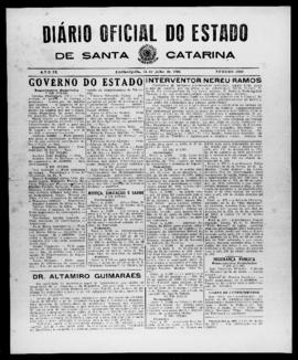 Diário Oficial do Estado de Santa Catarina. Ano 9. N° 2299 de 15/07/1942