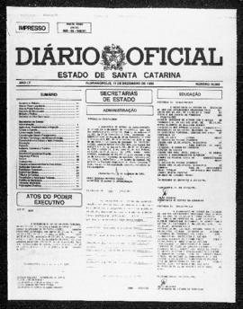 Diário Oficial do Estado de Santa Catarina. Ano 55. N° 14089 de 11/12/1990