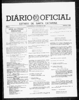 Diário Oficial do Estado de Santa Catarina. Ano 52. N° 12666 de 12/03/1985