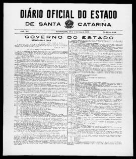 Diário Oficial do Estado de Santa Catarina. Ano 12. N° 3166 de 13/02/1946