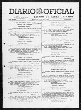 Diário Oficial do Estado de Santa Catarina. Ano 37. N° 9047 de 24/07/1970