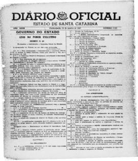 Diário Oficial do Estado de Santa Catarina. Ano 23. N° 5785 de 28/01/1957