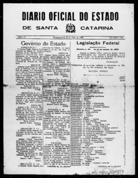 Diário Oficial do Estado de Santa Catarina. Ano 2. N° 360 de 30/05/1935