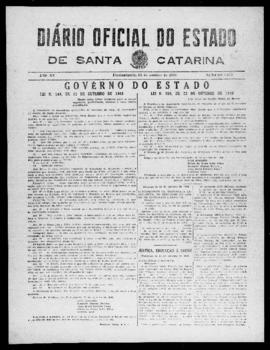 Diário Oficial do Estado de Santa Catarina. Ano 15. N° 3814 de 26/10/1948