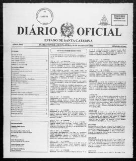 Diário Oficial do Estado de Santa Catarina. Ano 72. N° 17943 de 10/08/2006