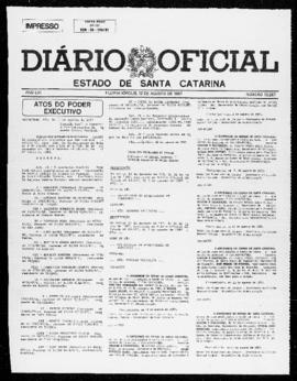 Diário Oficial do Estado de Santa Catarina. Ano 53. N° 13267 de 12/08/1987