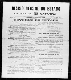 Diário Oficial do Estado de Santa Catarina. Ano 4. N° 1064 de 12/11/1937
