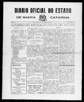 Diário Oficial do Estado de Santa Catarina. Ano 1. N° 14 de 16/03/1934