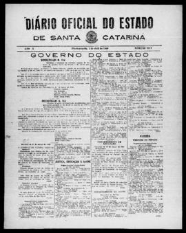 Diário Oficial do Estado de Santa Catarina. Ano 10. N° 2471 de 01/04/1943