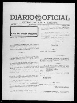 Diário Oficial do Estado de Santa Catarina. Ano 46. N° 11534 de 07/08/1980