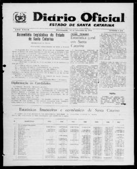 Diário Oficial do Estado de Santa Catarina. Ano 29. N° 7176 de 19/11/1962