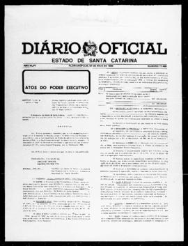 Diário Oficial do Estado de Santa Catarina. Ano 46. N° 11469 de 07/05/1980