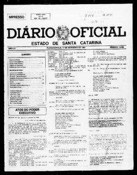 Diário Oficial do Estado de Santa Catarina. Ano 56. N° 14280 de 17/09/1991