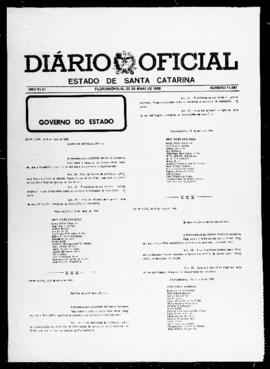 Diário Oficial do Estado de Santa Catarina. Ano 46. N° 11481 de 23/05/1980