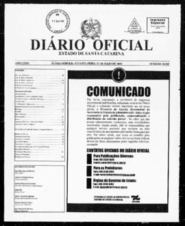 Diário Oficial do Estado de Santa Catarina. Ano 74. N° 18365 de 21/05/2008