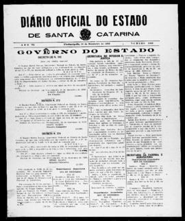 Diário Oficial do Estado de Santa Catarina. Ano 6. N° 1663 de 18/12/1939