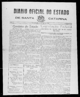 Diário Oficial do Estado de Santa Catarina. Ano 1. N° 118 de 30/07/1934