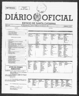 Diário Oficial do Estado de Santa Catarina. Ano 65. N° 15911 de 05/05/1998