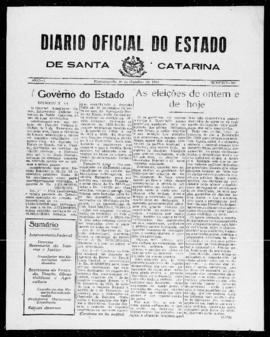 Diário Oficial do Estado de Santa Catarina. Ano 1. N° 188 de 20/10/1934