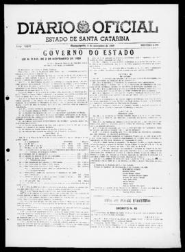 Diário Oficial do Estado de Santa Catarina. Ano 26. N° 6439 de 06/11/1959