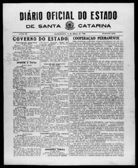 Diário Oficial do Estado de Santa Catarina. Ano 9. N° 2270 de 03/06/1942