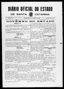 Diário Oficial do Estado de Santa Catarina. Ano 6. N° 1598 de 26/09/1939