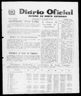 Diário Oficial do Estado de Santa Catarina. Ano 29. N° 7172 de 14/11/1962