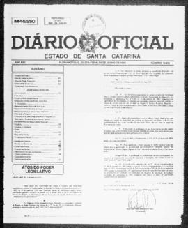 Diário Oficial do Estado de Santa Catarina. Ano 62. N° 15201 de 09/06/1995